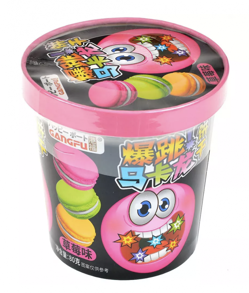 Gangfu Макаронсы с фруктовой начинкой — яркий десерт для любого случая