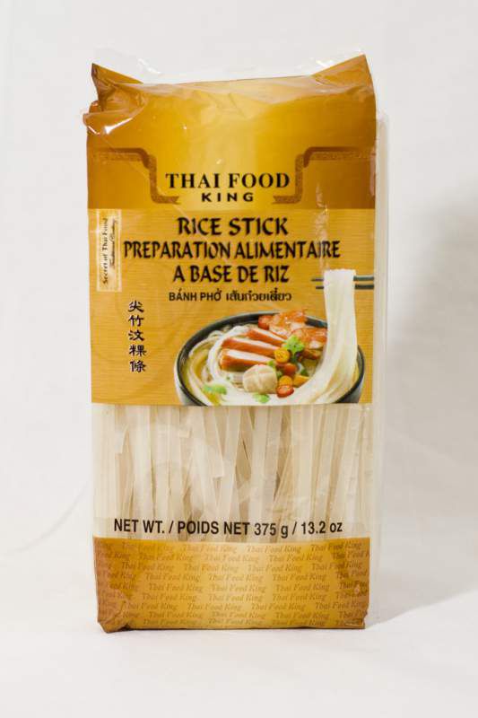 Рисовая лапша THAI FOOD KING, 5мм, 375г