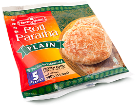 Лепешки Роти Паратха Spring Home, 5шт, 320г