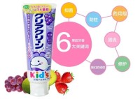 Детская зубная паста для деликатной чистки зубов, виноград, 70г, Япония