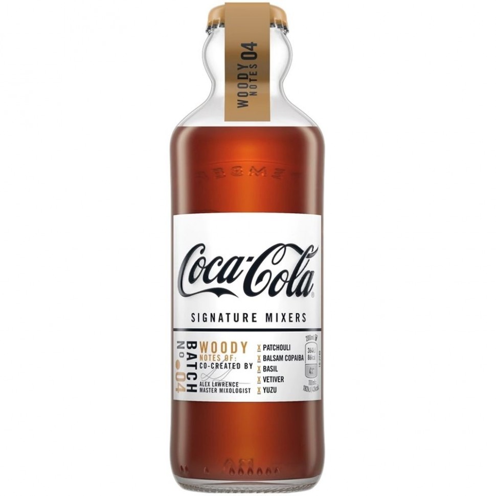 Газированный напиток Coca-Cola Signature Mixers Woody, 200 мл