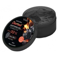 Гель универсальный увлажняющий с древесным углем 99% содержанием угля, SOQU, 300 мл