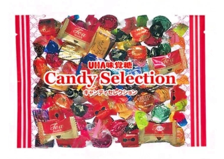 Японские конфеты Ассорти "Микакуто УХА" Flow-pack UHA Mikakuto Candy Selection, 280 г, Япония
