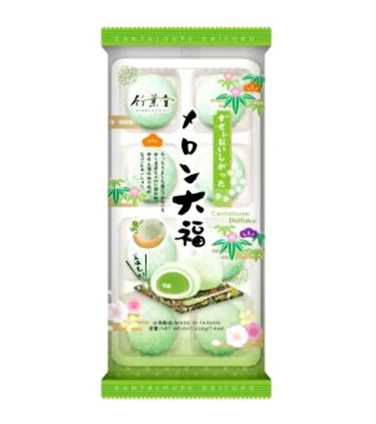 Моти Дайфуку Тайваньская дыня Bamboo House Cantaloupe Daifuku, 8 шт, 216 г