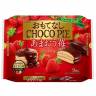 Шоколадное пирожное Чоко Пай "Party Pack" Япония Клубника (31гх9шт), Lotte, 279гр