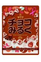 Леденцы Сакума Чоко с шоколадно-молочным вкусом, 62г, Япония