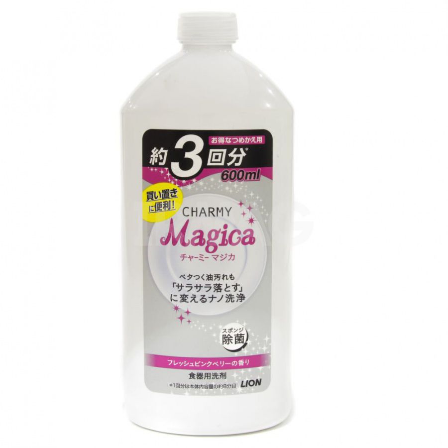 Пенящееся средство для мытья посуды Lion Charmy Magica, свежие ягоды, 570 мл