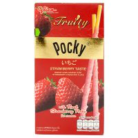 Палочки Pocky в шоколаде, клубничный вкус, 35г