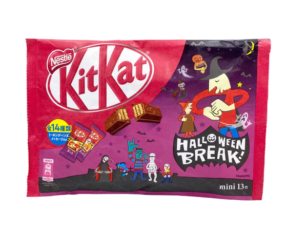 Японский Кит-Кат Хэллоуин "Шоколадный пудинг" 13шт х 11,6г
