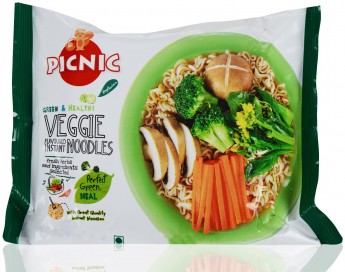 Лапша быстрого приготовления PICNIC Veggie Noodles с овощами,70г, Таиланд 