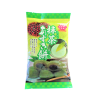 Моти Дайфуку с чаем Матча и Адзуки Kubota Seika 147г (пакет 10шт) Япония