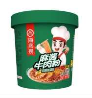 Фунчоза из батата Хайдилао с кунжутной пастой, спаржей и овощами, пряно-острая, Haidilao, 144 г, Китай