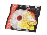 Замороженные пельмени Гедза с курицей и лососем, 6 шт, 120 г, Таиланд