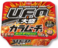 Якисоба UFO Nissin со вкусом острого перца чили, Япония, 135г