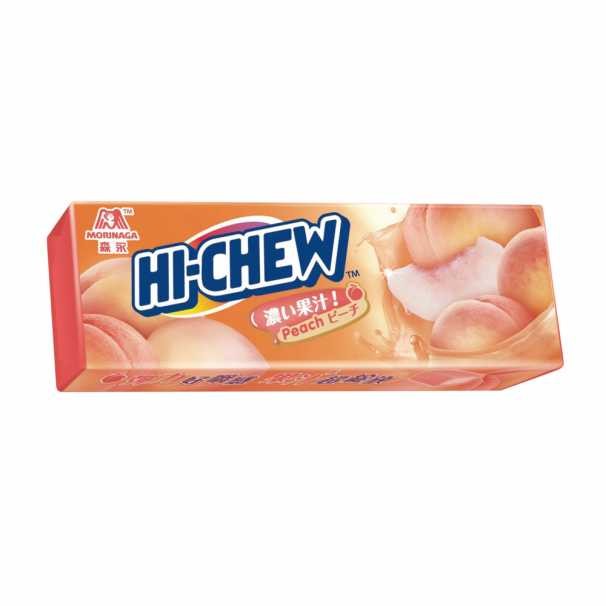 Жевательные конфеты Morinaga HI-CHEW со вкусом персика, 35г, Тайвань