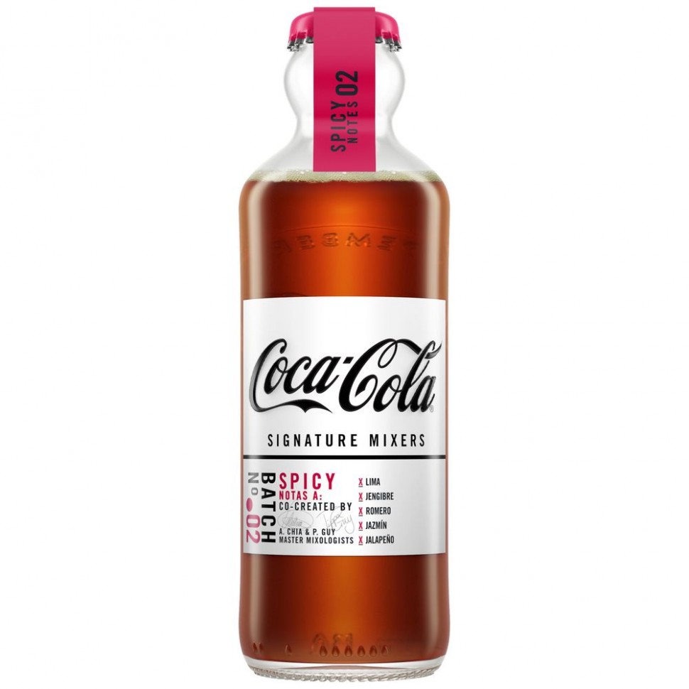 Газированный напиток Coca-Cola Signature Mixers Spicy, 200 мл