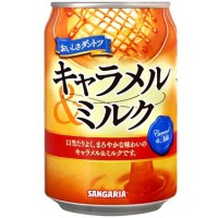 Карамельный напиток со сливками Sangaria негазированный, 275мл Япония