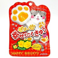 Мармелад яблочный &quot;Счастливые лапки&quot; с медовой начинкой Senjaku, 30 г, Япония