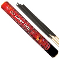 Благовония от злых духов "Уходи зло" Go away evil HEM, 20 шт, Индия