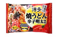 Вареная лапша Удон с икрой минтая и морепродуктами (2 порции), 376 г, Япония