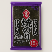 Водоросли Яки Нори обжаренные для онигири KINBARA, 15 листов