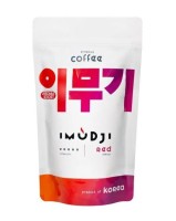 Корейский крепкий растворимый кофе  IMUDJI Red Energy Огненная энергия (мягкая упаковка), 150 г, Корея