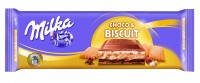 Шоколадная плитка Milka Choco&Biscuit, 300г