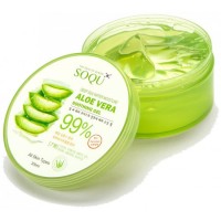 Гель универсальный увлажняющий с алоэ вера с 99% содержанием алоэ, SOQU, 300 мл