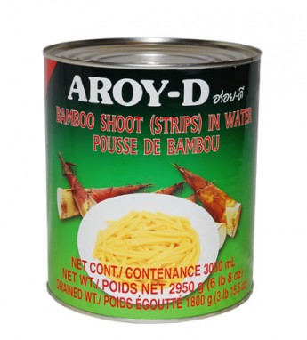 Ростки бамбука AROY-D, полоски 2,95кг