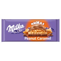Шоколадная плитка Milka Peanut Caramel, 300г