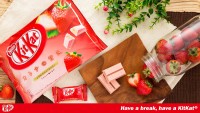 Японский Кит-Кат с клубникой Nestle Japan KitKat, 12шт по 11.3г