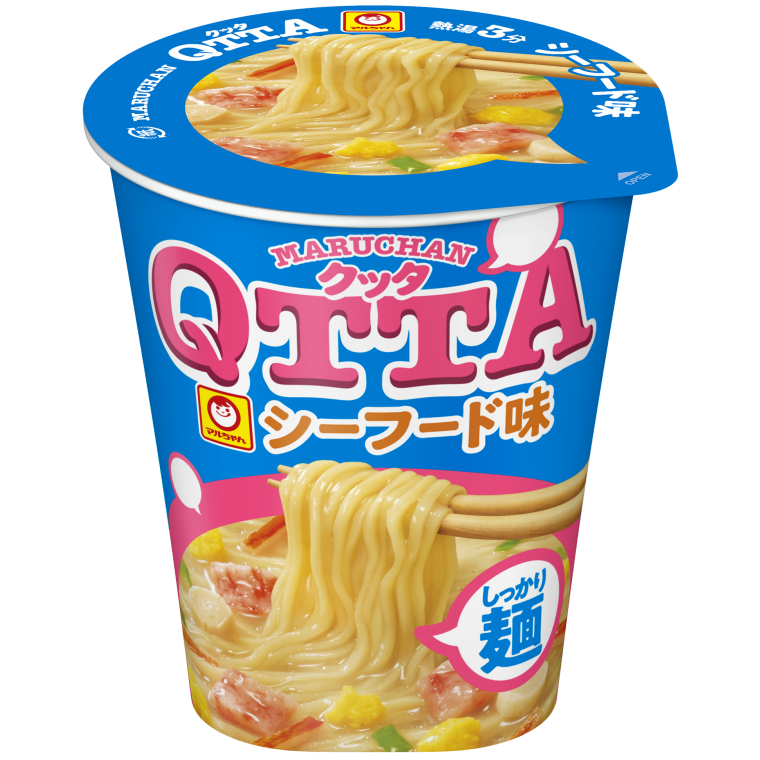 Лапша жареная с натуральными морепродуктами и умами Маручан Тоюсуисан TOYOSUISAN  QTTA Maruchan, 75 г, Япония