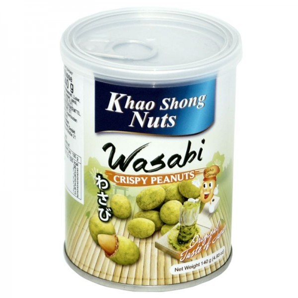Хрустящий арахис в васаби Khao Shong Nuts, 140г