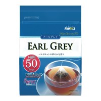 Японский черный чай Эрл Грей с бергамотом Кунитаро Kunitaro Earl Grey, 50 штук (пакетированный), 100 г