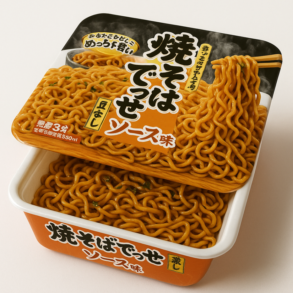 Якисоба по-осакски с классическим соусом Myojo Foods, Япония, 99г