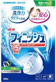 Порошок для посудомоечной машины Finish Power&Pure, Япония, 660г