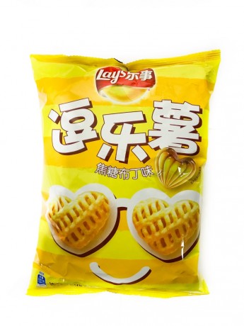 Чипсы Lays со вкусом пудинга, 70г