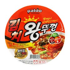Лапша быстрого приготовления Кимчи Вантуккон Paldo, Корея, 110 г