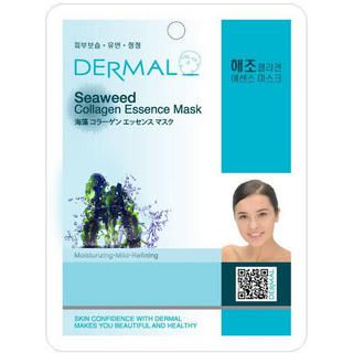 Коллагеновая маска с экстрактом морских водорослей Dermal Seaweed Collagen Essence Mask, Корея, 23г