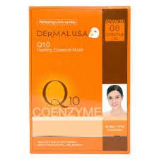 Премиум коллагеновая маска DERMAL Q10, Корея, 28гр