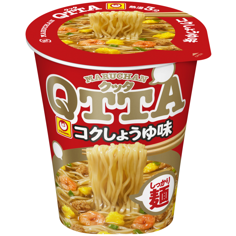 Рамен бп с креветками и насыщенным соевым соусом с пряными специями QTTA Maruchan, 78г, Япония