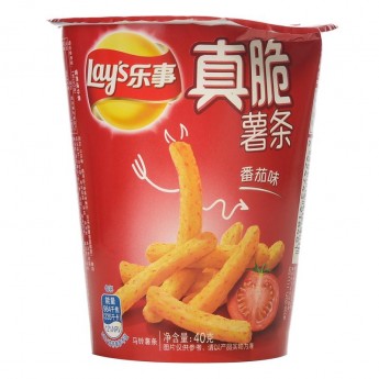  Чипсы картофель фри Lays со вкусом томата, 40г