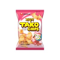 Чипсы со вкусом осьминога &quot;Taco chips&quot;, 60г