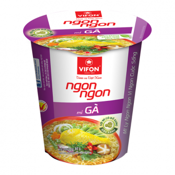 Лапша быстрого приготовления VIFON со вкусом курицы, Вьетнам, 60г
