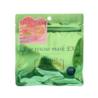 Японские патчи под глаза Eye rescue mask EX с гиалуроновой кислотой, 30шт, Япония