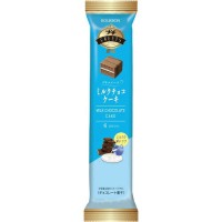 Шоколадные мини конфеты молочный ломтик в шоколадной глазури Bourbon (Бурбон), 48г Япония