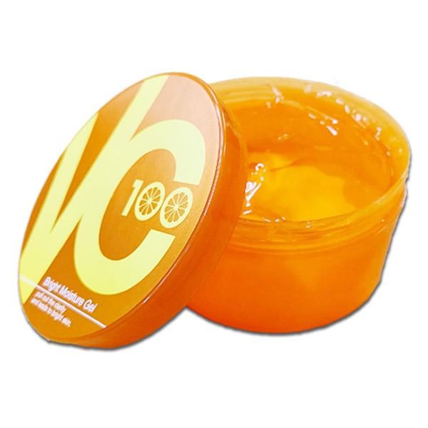 Японский гель для лица отбеливающий с витамином С, аргинином, гиалуроновой кислотой, липазой, протеазой и растительными экстрактами VC-100 Bright Moisture Gel, 300 г