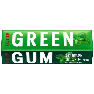 Жевательная резинка Green Gum, 9 пластиков