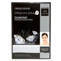 Коллагеновая маска двойного действия с порошком алмаза, Корея, 28г