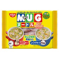 Лапша бп "Суп в кружке" с морепродуктами и соевым соусом Маг Нудл от Nissin Ниссин, детская, 4шт, 94г, Япония